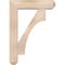 Ekena Millwork Westlake Craftsman Smooth Bracket w/ Offset Brace, Douglas Fir, 7 1/2"W x 30"D x 42"H BKT0806X30X42WTL04SDF - alternate 3